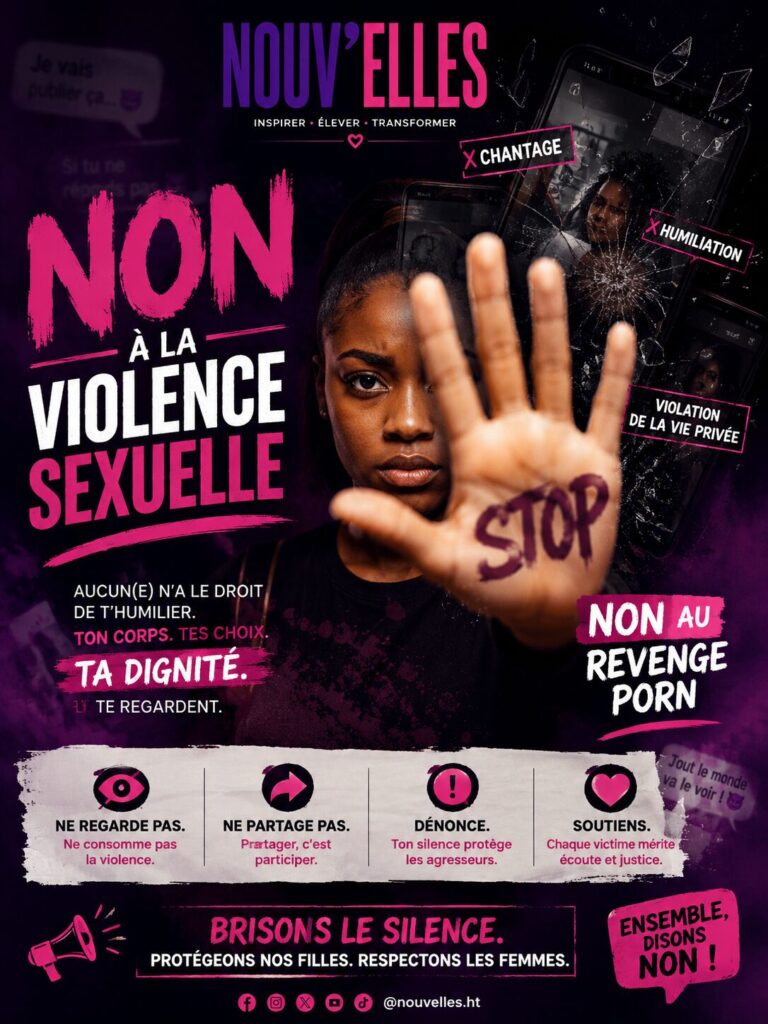 Haïti face aux violences numériques : l’État absent, les organisations féministes trop discrètes, les victimes abandonnées