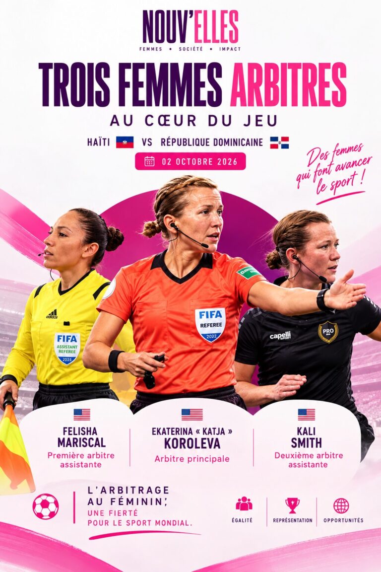 Haïti–République dominicaine : trois femmes américaines au cœur de l’arbitrage d’un derby caribéen