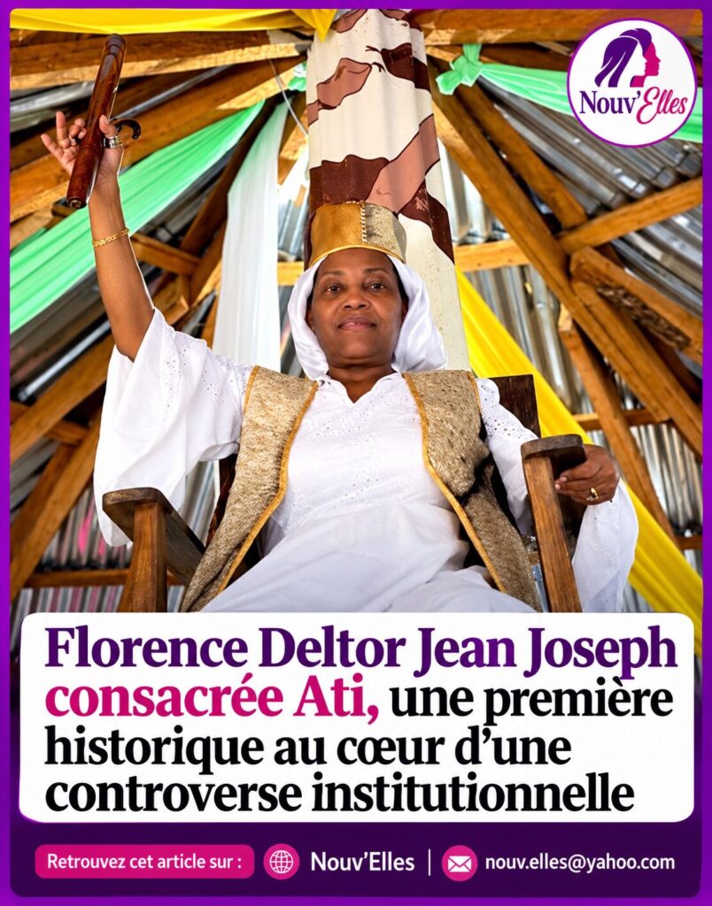 Vodou haïtien : Florence Deltor Jean Joseph consacrée Ati, une première historique au cœur d’une controverse institutionnelle